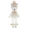 cuddle + cuddle kind Stella the Polar Bear Regular 20 HandKnit Doll 1 Doll 10 Meals Fair Trade Heirloom Quality Handcrafted in Peru 100 Cotton Yarn