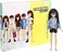 Mattel Creatable World Deluxe Character Kit Customizable Doll Black Straight Hair