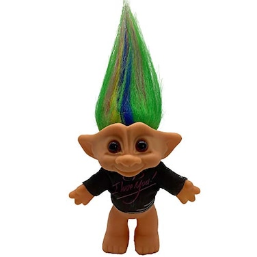 Yintlilocn 39 Lucky Trolls Dolls PVC Vintage Troll Doll Action Figures