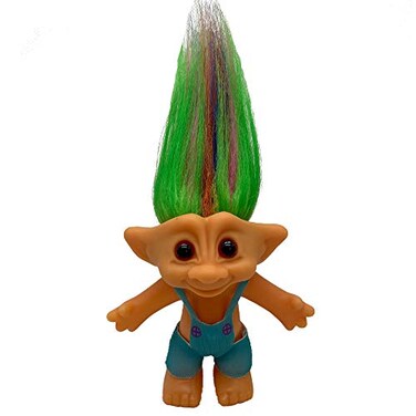 Yintlilocn 39 Lucky Trolls Dolls PVC Vintage Troll Doll Action Figures