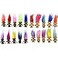 Yintlilocn 20ppcs 12 Lucky mini Troll Dolls SetPVC Vintage Doll