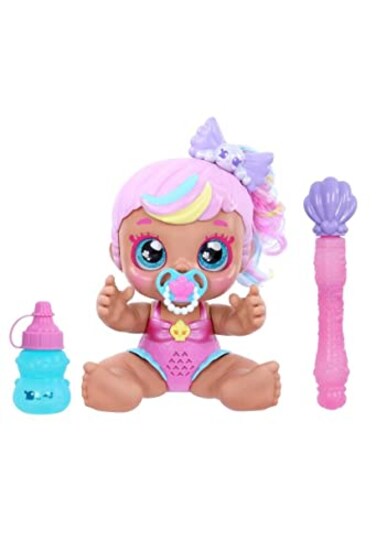 Kindi Kids Electronic 65 Doll and 2 Accessories Poppi Pearl Bubble N Sing