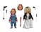 NECA Bride of Chucky Chucky and Tiffany 2Pack 8 Clothed Action Figure