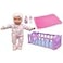 New Adventures Crib Time Fun 12 Doll Playset Childrens Pretend Play Ages 2