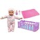 New Adventures Crib Time Fun 12 Doll Playset Childrens Pretend Play Ages 2