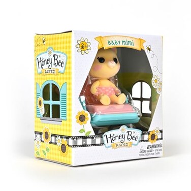 Sunny Days Honey Bee Acres Baby Collectible Toy Figure Series Surprise Set Includes Flocked Poseable Figure with Accessory Assorted Style Great Gift for Girls 3
