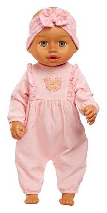 Baby born Learn to Walk Baby Doll Olivia GrayGreen Eyes Realistic Features for Kids Ages 3 Walks Crawls Sits Kicks Eyes Open Close Multiple Sound Effects