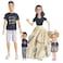Chioldilly Interactive Family Toy Fun Action Figures Set Imaginative Family Doll Play