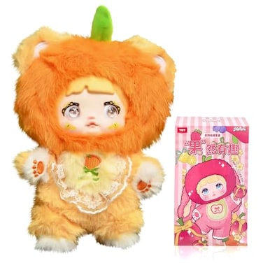 XiDonDon Nommi Interesting Fruit Series Cute Vinyl Face Doll Random Design Action Figures Collectible Toys Home Decorations Single Box