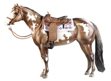 Breyer Traditional Cimarron Western Pleasure Saddle 19 Scale 65L x 7875H H