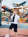 COSLAND Baby Pilot Outfit Infant Boys Halloween Costume White 1824 Months