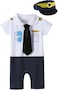 COSLAND Baby Pilot Outfit Infant Boys Halloween Costume White 1824 Months
