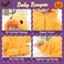 MICHLEY Unisex Baby Costume Winter and Autumn Flannel Romper for 612 Months Animal Cosplay Jumpsuit Yellow Size 80