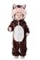 QZERPLAY Unisex Squirrel Cosplay Halloween Costumes Animal Outfit Romper 100