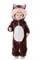 QZERPLAY Unisex Squirrel Cosplay Halloween Costumes Animal Outfit Romper 100