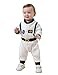 LXKIKMM Baby Astronaut Jumpsuit Costume White 34 Years