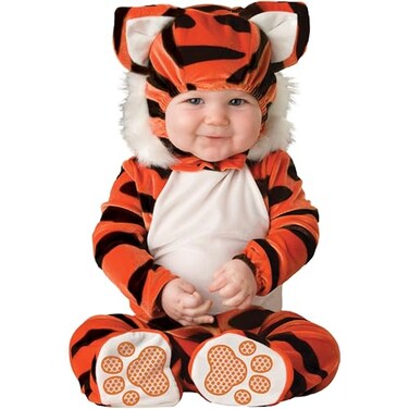 InCharacter Tiger Tot Infant Costume Large 182T