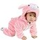 QIAONIUNIU Halloween Baby Bunny Costumes Toddler Outfit Infants Cosplay Romper 1218 Months