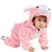 QIAONIUNIU Halloween Baby Bunny Costumes Toddler Outfit Infants Cosplay Romper 1218 Months