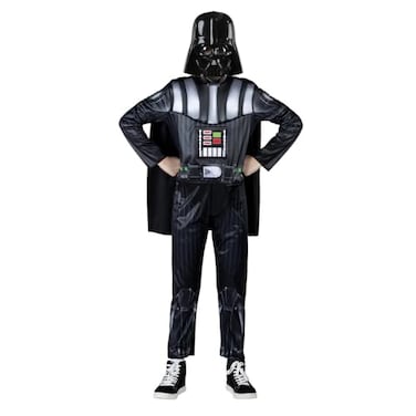 Jazwares STAR WARS Boys Darth Vader Light Up Costume Kids Halloween Costume Child Officially Licensed Medium
