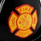 Dress Up America Firefighter Helmet Firemans Hat for Kids Firefighter Costume Accessory One Size Fits Most Black