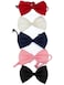 Subtle Addition Little Boys Bow Tie Set for Boys Girls Adjustable 5 Pack One Size Skinny Ties Set 1