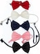 Subtle Addition Little Boys Bow Tie Set for Boys Girls Adjustable 5 Pack One Size Skinny Ties Set 1