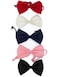 Subtle Addition Little Boys Bow Tie Set for Boys Girls Adjustable 5 Pack One Size Skinny Ties Set 1