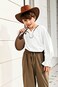 Bbalizko Boys Medieval Pirate Costume Shirt Kids Medieval Renaissance Ruffled Long Sleeve Halloween Scottish Jacobite Tops