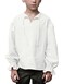 Bbalizko Boys Medieval Pirate Costume Shirt Kids Medieval Renaissance Ruffled Long Sleeve Halloween Scottish Jacobite Tops