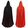 Gardeningwill Double Face 55 Red Black Hooded Halloween Easter Christmas Cloak Goth Vampire Priate Costume Cape