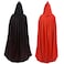 Gardeningwill Double Face 55 Red Black Hooded Halloween Easter Christmas Cloak Goth Vampire Priate Costume Cape