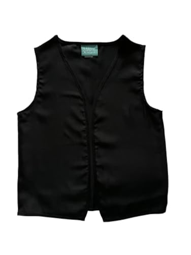 Making Believe Boys Peasant Costume Vest Large 810 Black