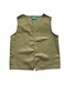 Making Believe Boys Peasant Costume Vest Small 46 KhakiOlive
