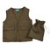 Making Believe Boys Vest Toy Bag Set Size 58 Years Khaki Olive Polyester