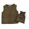 Making Believe Boys Vest Toy Bag Set Size 58 Years Khaki Olive Polyester