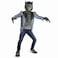 Spooktacular Creations Boy Howling Werewolf Costume with Mask Halloween Costume for Kids Wolf Outfit KidsBlue