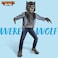 Spooktacular Creations Boy Howling Werewolf Costume with Mask Halloween Costume for Kids Wolf Outfit KidsBlue
