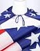 Ankelesz American Flag Costume Cape USA Flag for 4th of July Independence Day Celebration