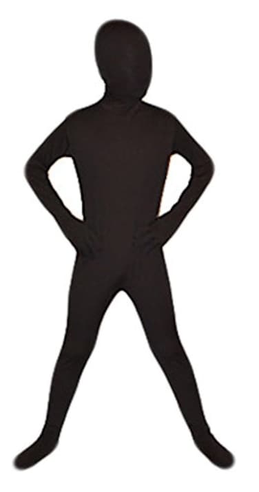 Seeksmile Kids Costume Full Body Zentai Suit Large Black