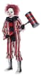 California Costumes Boys Nightmare Clown Child Costume BlackredCream Extra Large