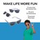Fun Express 4 14 Kids Checkered Flag Race Car Plastic Sunglasses 12 Pc Great For Racing Themed Birthdays and Special Events