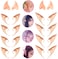 Kbraveo 10 Pair Fairy Pixie Elf Ears Latex Fairy Pixie Elf Cosplay Ears for Cosplay Halloween Christmas Any Themed Party