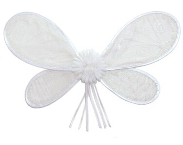 Little Adventures Deluxe Fairy Wings White