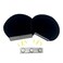 Bivpreom Magnetic Mouse Ears Attach to Any Hat Removable Mouse Ears for Men Women Boys and Girls Black