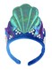 elope Mermaid Costume Headpiece Plush Headband with Faux Pearls One Size Fits Most