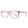 Pro Acme TPEE Rubber Flexible Kids Nerd Glasses Clear Lens Geek Fake for Costume Age 310 All Pink