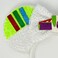 Tarocynn Mouse Ears Headbands with LED Light 1PC Sequin Headbands Light Up Park Ears for Party Favors Cosplay Costumes Accessories GreenWhite