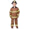 Dress Up America Fireman Costume for Kids Role Play Firefighter Costume