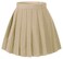 Beautifulfashionlife Womens Hight Pleated Skirts2XLKhaki
